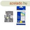 Brother TZE-135 laminlt P-touch szalag (12mm) White on Clea