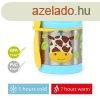 SKIP HOP Zoo Termosz telhez kanllal/villval Zsirf 325 ml