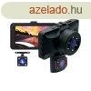 REC Dupla lencss Auts fedlzetikamera tolatkamerval X-8 