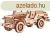 Wood Trick Jeep 3D mechanikus fa modell