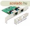 DELOCK PCI-E x1 Bvtkrtya > 2x RJ45 Gigabit LAN RTL811