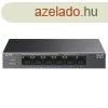 TP-LINK Switch 6x100Mbps (4xPOE) Fmhzas Asztali, LS106LP