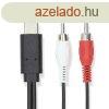 Nedis CCGL64240BK10 USB 3.2 Gen 1, USB-C kbel, USB C dug -