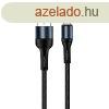 COLORWAY Kbel, USB CW-CBUM045-BK, MicroUSB (nylon) 2,4A 1M 