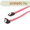 Gembird SATA3 50cm data cable with 90 degree bent connector 