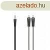 Hama FIC 3,5MM Jack 2RCA szzektkbel 1,5m Black