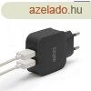 USB Hlzati adapter fekete 5 V - 2.1 A
