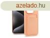 Apple iPhone 15 Pro Max szilikon htlap krtyatartval - Car