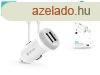Devia 2xUSB szivargyjt tlt adapter + USB - Type-C kbel 
