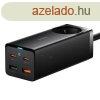 Baseus GaN3 Pro hlzati tlt 2xUSB + 2xUSB-C + AC 65W Blac