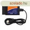 V1.5 ELM327 OBD2 OBDII CAN-BUS usb diagnosztika 1.5 verzi