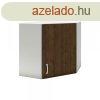 Benita 1 ajts Fels konyhaszekrny Bronz Tlgy-Fehr 60x60x