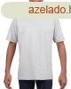 Rvid ujj Softstyle gyerekpl, Gildan GIB64000, White-L
