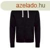 Just Hoods Uniszex cipzros-kapucnis frfi pulver AWJH052, 