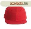 KP160 magas profil baseball sapka 6 paneles K-UP, Red/Red-U