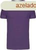 Frfi jersey rvid ujj pl, Kariban KA356, Purple-L