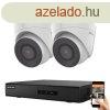 Hikvision 2 dome biztonsgi kamers IP kamera rendszer 2MP F