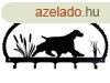 Dog Key Rack Flat Coated Retriever