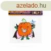 Halloween-i ablakdekor - Csillmos, sznes tk (58107F)