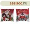Prna DKD Home Decor Karcsony Tbbszn Poliszter 40 x 10 