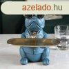Kutya alak dekoratv szobor