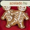 3D Vz Skelet Gingerbread Man Sti Kiszr Szett, Manyag S