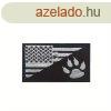 Amerikai zszl hmzett taktikai kutys kitz