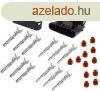 Vzmentes csatlakoz szett 2,5 mm2-es vezetkhez 6-os
