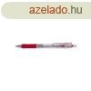 Golystoll 0,5mm, Zebra Tapli clip Eco, rsszn piros