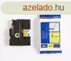 Brother TZE-FX621 laminlt P-touch szalag (9mm) Yellow On Bl