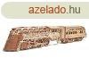 Wood Trick Atlantic Express vonat 3D fa mechanikus modell