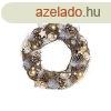 Adventi koszor DKD Home Decor Termszetes Aranysrga Barna 
