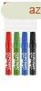 Flipchart marker kszlet, 1-4 mm, vgott, ICO "Artip 12