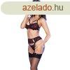 CHILIROSE - 4 rszes piros-fekete rzki szett