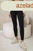 Bordzott anyagbl kszlt magas derek leggings, 69847 feke