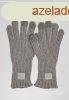 Urban Classics Knitted Wool Mix Smart Gloves heathergrey