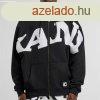 Pulcsi Karl Kani Wavy Retro OS Full Zip Hoodie Black