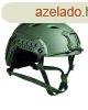 Mil-Tec US ejternys sisak W/Rail, oliva