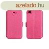 Microsoft Lumia 540 pink szilikon keretes knyvtok