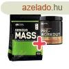 Optimum Nutrition Serious Mass 5455g(12lb) Chocolat Peanut +