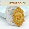 Vintage Baroque Scroll Relief csokoldforma - 3D szilikon f