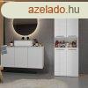 Thirassia 2K DK frdszoba szekrny, 60x174x30 cm, fnyes fe