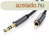 UGREEN AV118 Jack Audio Extender Cable 2m Black