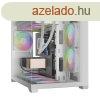 Gamdias Aura GC10M WH ARGB Tempered Glass White