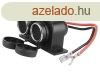 Aljzat 12V 15A, dupla, elektromos, vzll