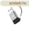 BWOO BZ-38 USB-C - USB-A adapter - szrke