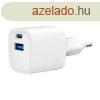Gembird 2-Port 20W USB Fast Charger White