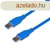 Akyga AK-USB-14 USB 3.0/USB 1.8m Cable Blue