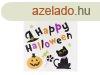 Ablakzsel Halloween cica