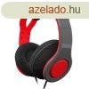 Gioteck - TX30 Sztere Game & Go Fejhallgat Red Grill P